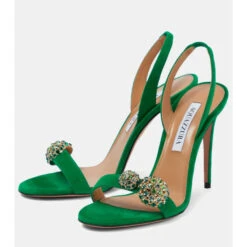 Aquazzura Love Bubble Suede Sandals -Aquazzura Shop unnamed file 100