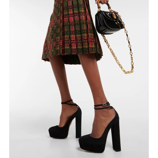 Aquazzura Blake Suede Platform Pumps 5 Aquazzura Blake Suede Platform Pumps - Image 3