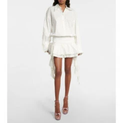 Aquazzura Sundance 140 Leather Platform Sandals