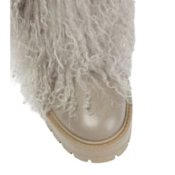 Aquazzura Shearling-trimmed Leather Ankle Boots -Aquazzura Shop unnamed file 220