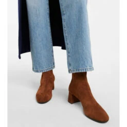 Aquazzura Saint Honoré 50 Suede Ankle Boots -Aquazzura Shop unnamed file 316