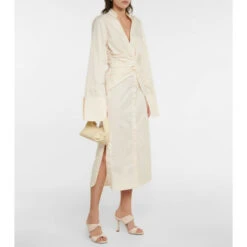 Aquazzura Twist 95 Leather Sandals