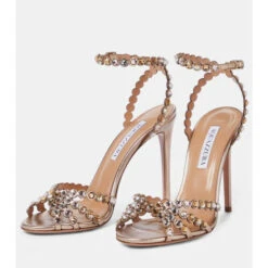 Aquazzura Tequila 105 Embellished Leather Sandals 5 Aquazzura Tequila 105 Embellished Leather Sandals -Aquazzura Shop unnamed file 347