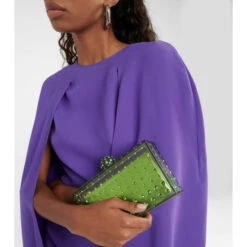 Aquazzura Shop 23 Aquazzura Tequila Crystal-embellished Clutch