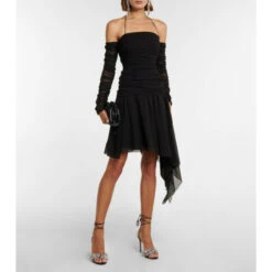 Aquazzura Galactic Flower 105 Leather Sandals