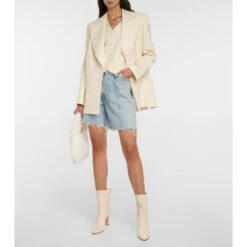 Aquazzura Manzoni Leather Ankle Boots