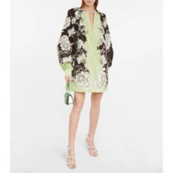 Aquazzura Cha Cha Cha Embellished Leather Sandals