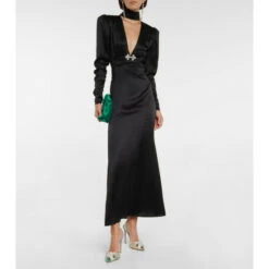 Aquazzura Gatsby Sling 105 Embellished Pumps