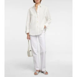 Aquazzura Olie Metallic Leather Sandals