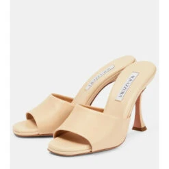 Aquazzura Violette 95 Leather Mules 5 Aquazzura Violette 95 Leather Mules -Aquazzura Shop unnamed file 758