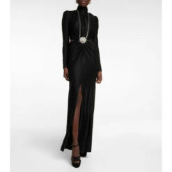 Aquazzura Flow Plateau Suede Platform Sandals