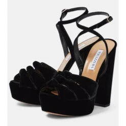 Aquazzura Mira Velvet Platform Sandals -Aquazzura Shop unnamed file 778