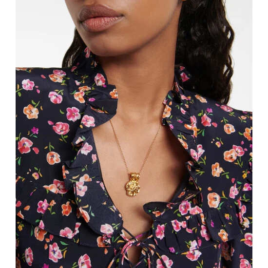 unnamed-file-799.jpg Alighieri The Medium Sun Salutations Medallion 24kt Gold-plated Bronze Necklace -Aquazzura Shop unnamed file 799