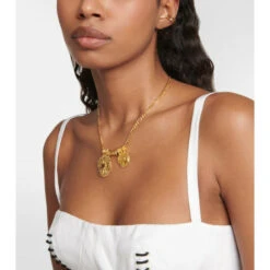 Alighieri The Return To Innocence 24kt Gold-plated Bronze Choker