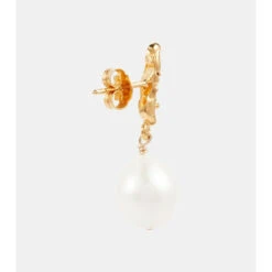 Alighieri The Lustre Of The Moon 24kt Gold-plating Earrings With Pearls -Aquazzura Shop unnamed file 829