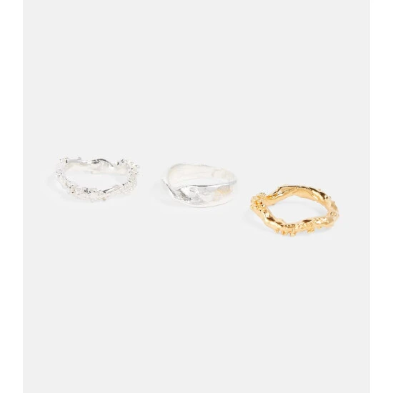 unnamed-file-852.jpg Alighieri The Infernal Rocks Set Of 3 Sterling Silver And 24kt Gold-plated Rings -Aquazzura Shop unnamed file 852