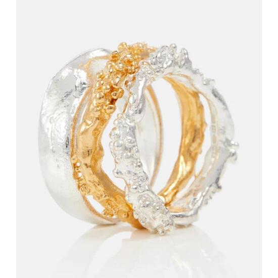 unnamed-file-853.jpg Alighieri The Infernal Rocks Set Of 3 Sterling Silver And 24kt Gold-plated Rings -Aquazzura Shop unnamed file 853