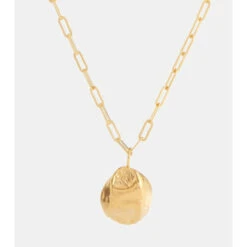 Alighieri Minerva 24kt Gold-plated Bronze Necklace 4 Alighieri Minerva 24kt Gold-plated Bronze Necklace -Aquazzura Shop unnamed file 863