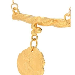Alighieri The Impossible Horizon 24kt Gold-plated Bronze Necklace -Aquazzura Shop unnamed file 908