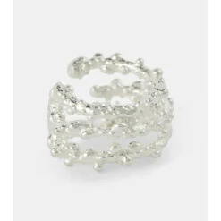 Alighieri The Crumbling Rock Sterling Silver Ear Cuff 4 Alighieri The Crumbling Rock Sterling Silver Ear Cuff -Aquazzura Shop unnamed file 945